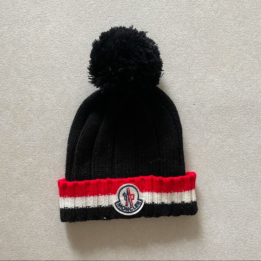 Black Knit Winter Hat Beanie